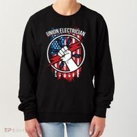 Union Electrician Gift For American Electricians Women's Sweatshirt thumb 0