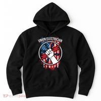 Union Electrician Gift For American Electricians Hoodie thumb 0