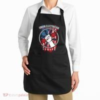 Union Electrician Gift For American Electricians Apron thumb 2