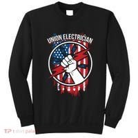 Union Electrician Gift For American Electricians Sweatshirt thumb 0