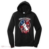 Union Electrician Gift For American Electricians Women's Hoodie thumb 0