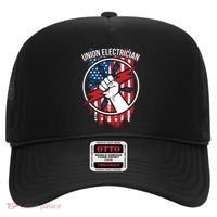 Union Electrician Gift For American Electricians Hat thumb 0
