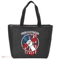 Union Electrician Gift For American Electricians Tote Bag thumb 0