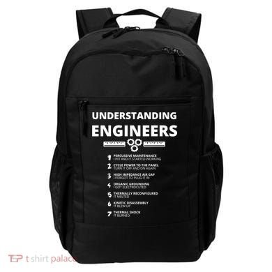 Understanding Engineers Gift Funny Sarcastic Engineering Gift Backpack