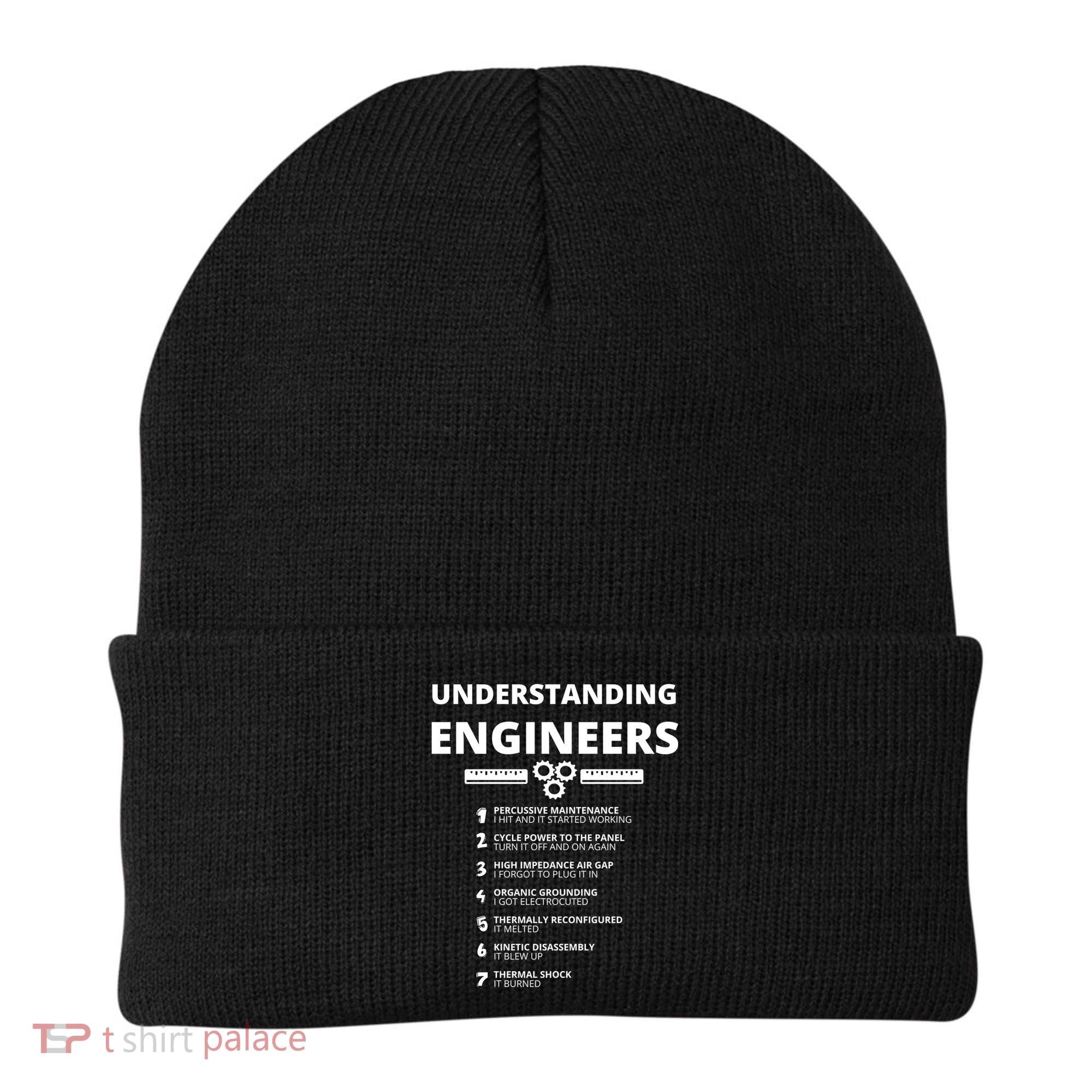 Understanding Engineers Gift Funny Sarcastic Engineering Gift Beanie