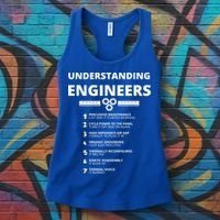 Understanding Engineers Gift Funny Sarcastic Engineering Gift Women's Tank Top thumb 3