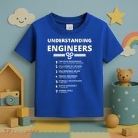 Understanding Engineers Gift Funny Sarcastic Engineering Gift Toddler T-Shirt thumb 3