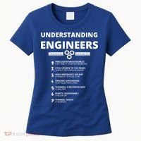 Understanding Engineers Gift Funny Sarcastic Engineering Gift Women's T-Shirt thumb 0