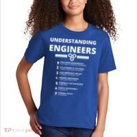 Understanding Engineers Gift Funny Sarcastic Engineering Gift Kids T-Shirt thumb 2