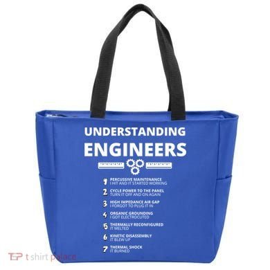 Understanding Engineers Gift Funny Sarcastic Engineering Gift Tote Bag