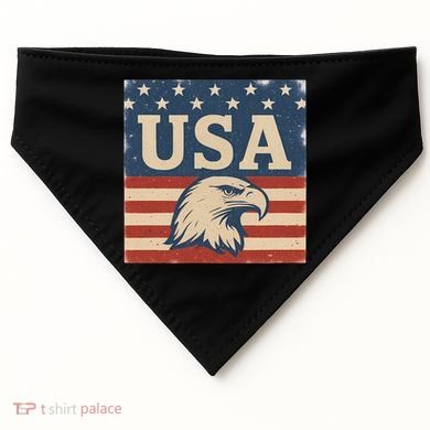 USA Eagle Graphic USA-Made Doggie Bandana
