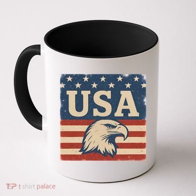 USA Eagle Graphic Coffee Mug