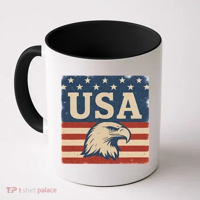 USA Eagle Graphic Coffee Mug