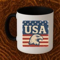 USA Eagle Graphic Coffee Mug thumb 2