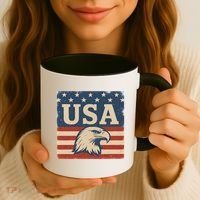 USA Eagle Graphic Coffee Mug thumb 3