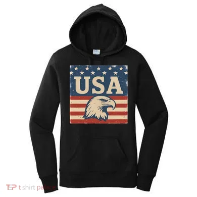 USA Eagle Graphic Women's Hoodie
