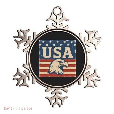 USA Eagle Graphic Ornament