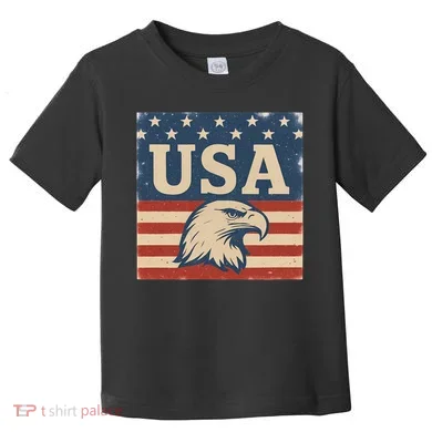 USA Eagle Graphic Toddler T-Shirt