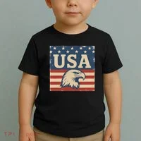 USA Eagle Graphic Toddler T-Shirt thumb 2