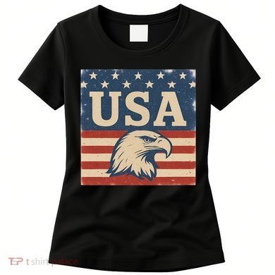 USA Eagle Graphic Women's T-Shirt