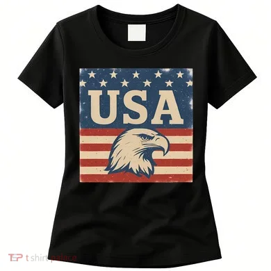USA Eagle Graphic Women's T-Shirt