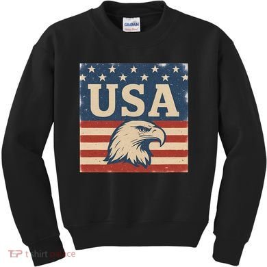 USA Eagle Graphic Kids Sweatshirt