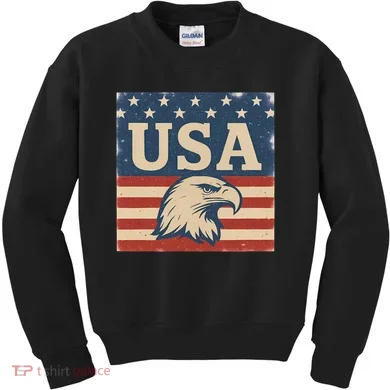 USA Eagle Graphic Kids Sweatshirt