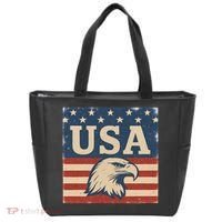 USA Eagle Graphic Tote Bag thumb 0