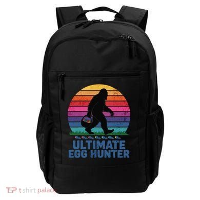 Ultimate Egg Hunter  Retro Bigfoot Easter Backpack