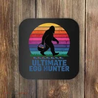 Ultimate Egg Hunter  Retro Bigfoot Easter Coaster thumb 0