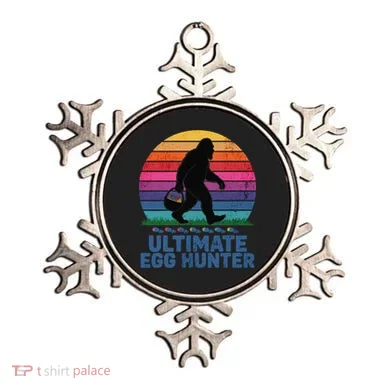 Ultimate Egg Hunter  Retro Bigfoot Easter Ornament