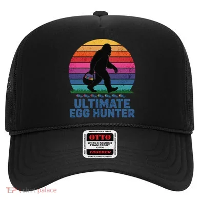 Ultimate Egg Hunter  Retro Bigfoot Easter Hat