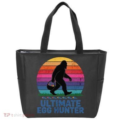 Ultimate Egg Hunter  Retro Bigfoot Easter Tote Bag