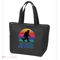 Ultimate Egg Hunter  Retro Bigfoot Easter Tote Bag thumb 3