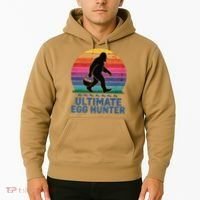 Ultimate Egg Hunter  Retro Bigfoot Easter Hoodie thumb 2
