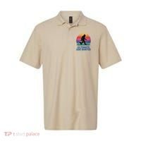 Ultimate Egg Hunter  Retro Bigfoot Easter Polo thumb 0
