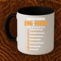 Understanding Engineers Lists Distressed Funny Engineer Gift Coffee Mug thumb 2