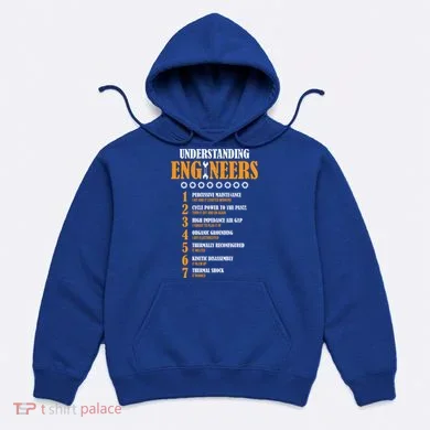 Understanding Engineers Lists Distressed Funny Engineer Gift Hoodie