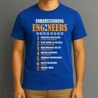 Understanding Engineers Lists Distressed Funny Engineer Gift T-Shirt thumb 3