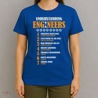 Understanding Engineers Lists Distressed Funny Engineer Gift T-Shirt thumb 4