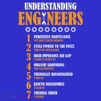 Understanding Engineers Lists Distressed Funny Engineer Gift Baby Bodysuit thumb 2