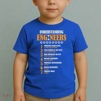 Understanding Engineers Lists Distressed Funny Engineer Gift Toddler T-Shirt thumb 2