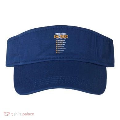 Understanding Engineers Lists Distressed Funny Engineer Gift Visor