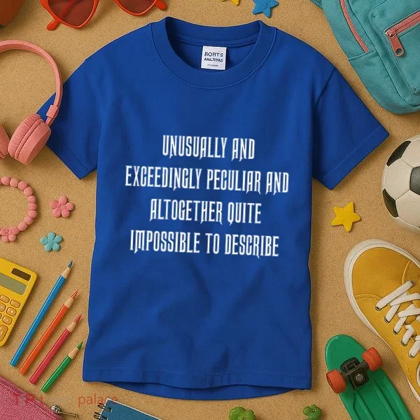 Unusually Exceedingly Peculiar Altogether Quite Impossible Kids T-Shirt