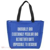 Unusually Exceedingly Peculiar Altogether Quite Impossible Tote Bag thumb 0