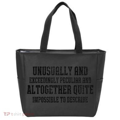 Unusually Exceedingly Peculiar Altogether Quite Impossible Tote Bag