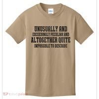 Unusually Exceedingly Peculiar Altogether Quite Impossible Kids T-Shirt thumb 0