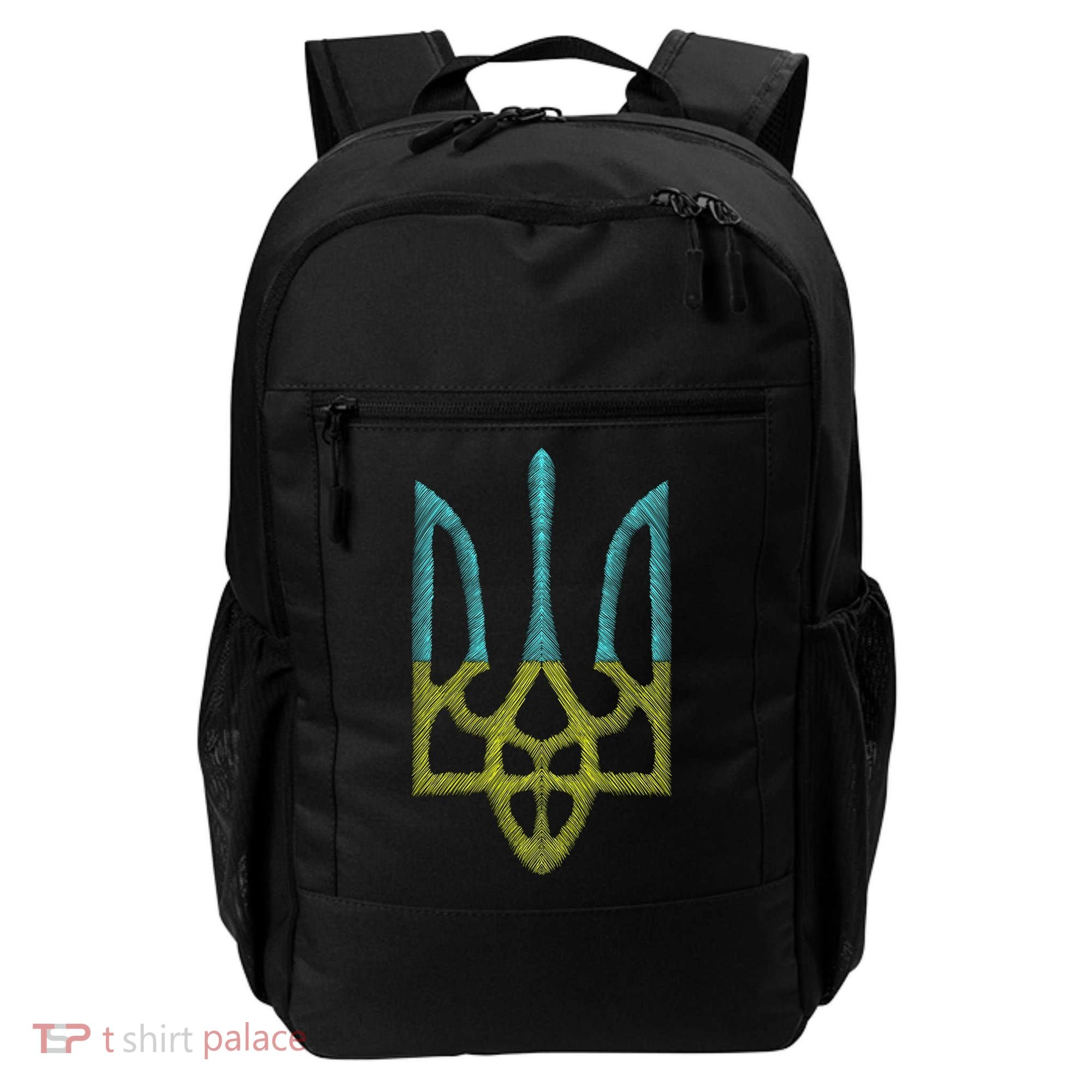 Ukraine Emblem Sketch Backpack