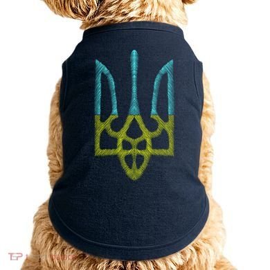 Ukraine Emblem Sketch Doggie Tank