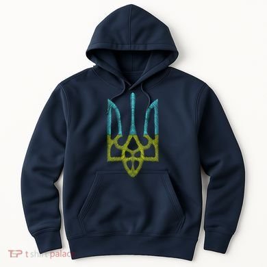 Ukraine Emblem Sketch Hoodie